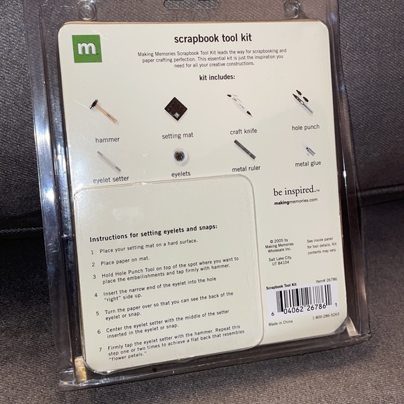 NWT.  Scrapbook Tool Kit. - Picture 2 of 4